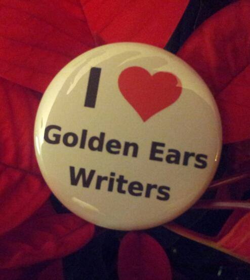 Golden Ears Writers Button